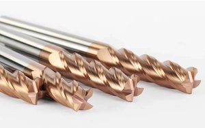 XCJ karbür frezeler CutterHRC55 4 flüt kaplı frezeler CNC makinesi araçları karbür freze kesicisi - Product Image 3