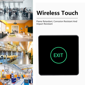 Uscita di tocco interruttore di pulsante richiesta per pulsante di uscita di controllo porta di accesso con la luce del LED - Product Image 4