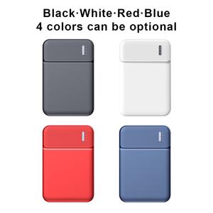 Classical <strong>Design</strong> Pocket Power Bank Mini 5000mah Wireless Power Bank with Dual <strong>Inputs</strong> and USB Output