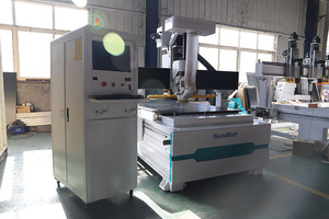High Precision 1325 ATC <strong>CNC</strong> <strong>Router</strong> Machine Price <strong>with</strong> 12pcs Linear Automatic Tool Change Magazine - Product Image 4