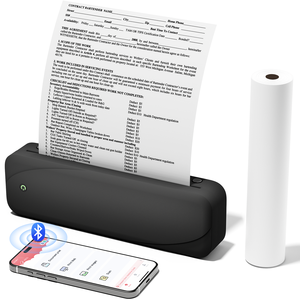 2024 yeni Phomemo M833 taşınabilir termal yazıcı A4/2/3 kağıt Bluetooth kless yazıcı iOS Android dizüstü ile uyumlu - Product Image 1