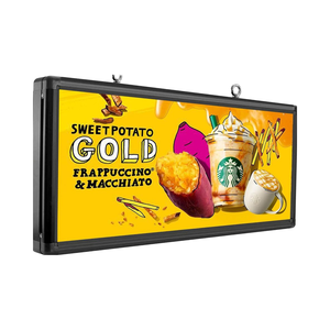 Display a LED programmabile a colori per esterni ad alta risoluzione P5 impermeabile per Display a scorrimento aziendale - Product Image 1