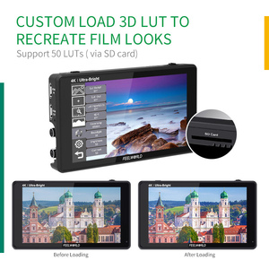 फील्डवर्ल्ड lut6s 6 इंच के सूर्य के प्रकाश दृश्य 2600nits hdsr/3d lut टच स्क्रीन dsr कैमरा फील्ड मॉनिटर - Product Image 2