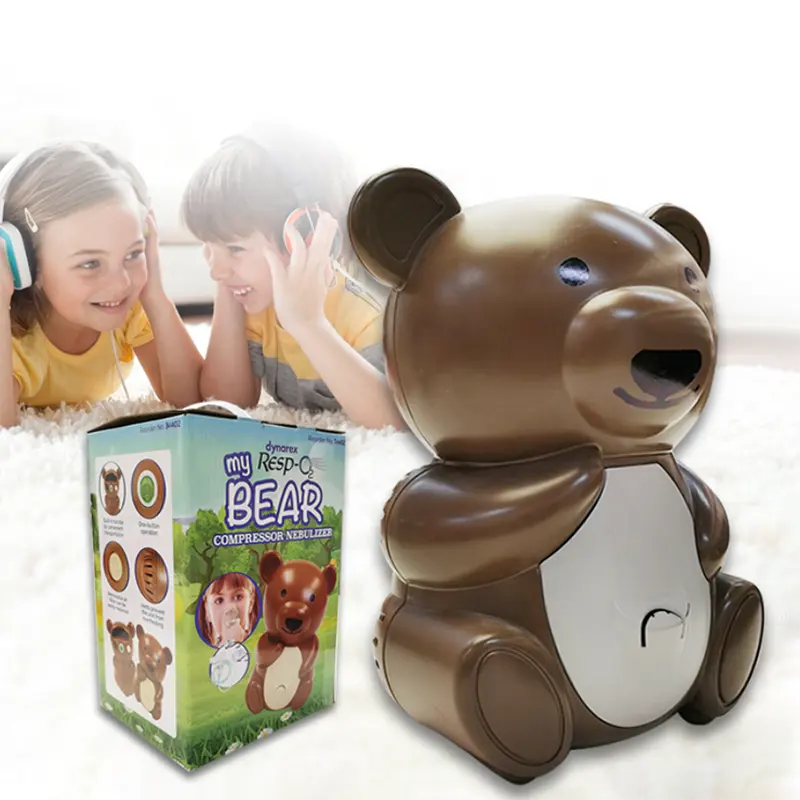 Única alta qualidade Compressor Nebulizador Pediátrico bonito Nebulizador Animal para Crianças crianças