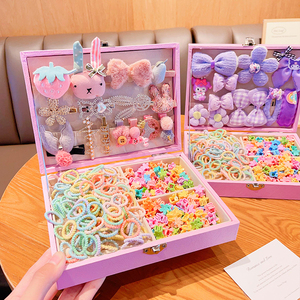 150 Pcs New Bonito Sanrio Kuomi Clipe De Cabelo Menina Doce Flor Cabelo Laços Moda Grampos De Cabelo Barrettes Meninas Acessórios De Cabelo Set Gift - Product Image 4