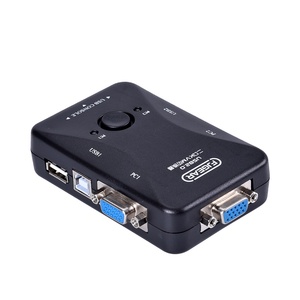 FJGEAR FJ-2UK USB2.0 <strong>2</strong> Port VGA <strong>Kvm</strong> <strong>Switch</strong> <strong>2</strong> <strong>Input</strong> <strong>1</strong> <strong>Output</strong> Two Hosts Share a Monitor Support 1920*1440 Resolution <strong>Kvm</strong> <strong>Switch</strong>