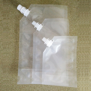 5ml 10ml20ml食品安全再利用可能ミニ透明透明飲用バッグ注ぎ口ポーチプラスチックフェイスクリーム包装ポーチ注ぎ口付き - Product Image 6