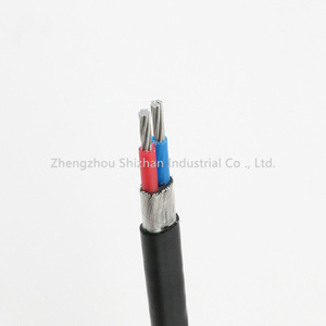 600/1000V 8000 alüminyum konsantrik nötr kablo 2x6AWG 3X10AWG konsantrik tel kablo yalıtım konsantrik teller - Product Image 4