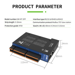 Puerta de enlace de protocolo Modbus TCP a RS485/RS232/RS422 Módulo convertidor de protocolo de puerto libre convertidor de datos - Product Image 2