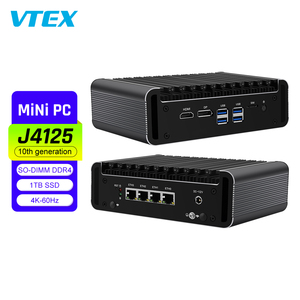 Vtex 4G Lte Sim-Karte doppelschichtig USB 3.0 Metallgehäuse Kühlung industrieller lüfterloser Computer Mini-PCs - Product Image 4