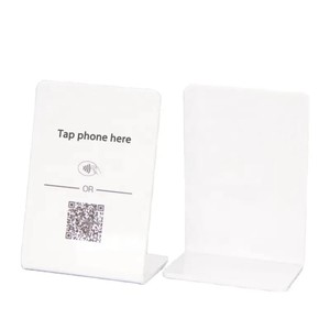 google Review Nfc Stand Display Table Display Nfc Nfc Table Menu Card Dynamic Qr <strong>Code</strong> - Product Image 6