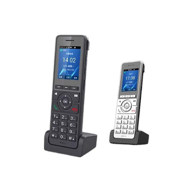 New Cordless Wireless WiFi VoIP Phone LTE 4G 3G GSM Network Fixed Big Button Big Font IP SIP Phone Elderly phones