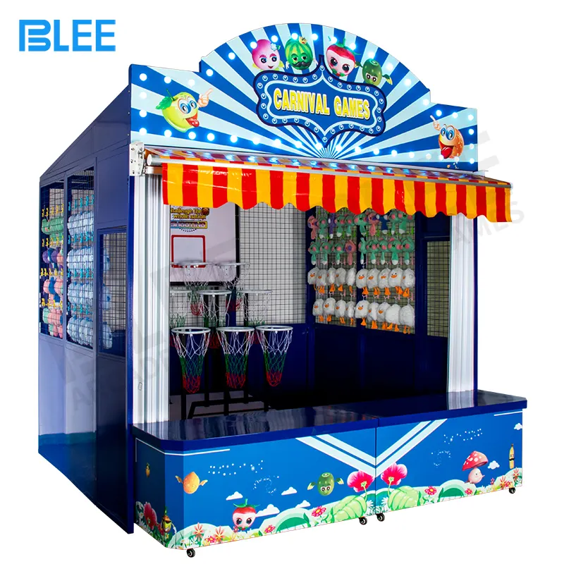 Parc d'attractions Diy Game Booth Machine de jeu de carnaval de basket-ball interactif pour enfants et adultes