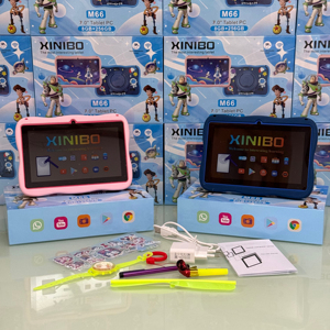 แท็บเล็ตแอนดรอยด์สำหรับเด็กหัดเดินแท็บเล็ตพีซีสำหรับเด็กพร้อมเคสซิลิโคนควบคุมโดยผู้ปกครอง - Product Image 1