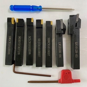 车刀硬质合金刀片组数控刀具10x10mm毫米，中国制造7件 - Product Image 3