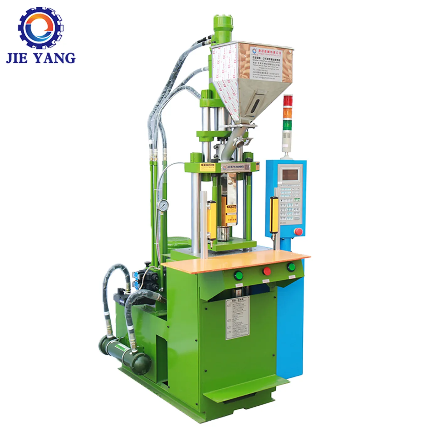 New High Quality 15Tons Vertical Plastic Hand Injection Moulding Machine reticle Crystal head forming machine