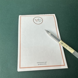 Custom LOGO <strong>Notepad</strong> for School and Office Simple Style A4 A6 A5 'To-Do List' with 40 Glue-bound Inner Sheets for Easy <strong>Writing</strong> - Product Image 1