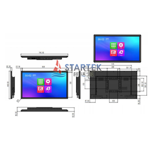 32 pollici FHD 1920x1080 Monitor a colori 16.7M supporta HD-MI porte di interfaccia per Android/Linux/Raspberry PI - Product Image 3