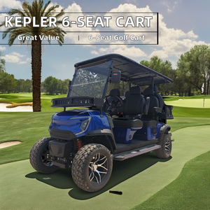 Turist doğa parkları için eko-keşif için yüksek kaliteli 48V lityum 6 koltuklu Golf arabası - Product Image 3