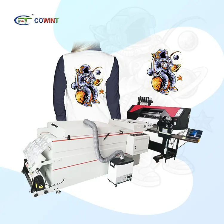 Cowint-impresora digital para el hogar, máquina de impresión digital con impresión por transferencia de calor, tinta de pigmento, película pet