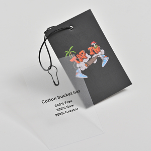 <strong>Custom</strong> <strong>Printed</strong> Logo Clear PVC Hangtags Garment Clothes <strong>Tags</strong>, Luxury Swing <strong>Tags</strong> Set <strong>String</strong> Pin Design Paper Clothing Hang <strong>Tags</strong>