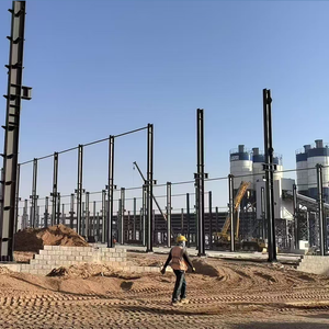 Construcción de estructura de marco de acero de gran envergadura duradera de bajo costo de la industria rentable para plantas de energía nuclear - Product Image 3