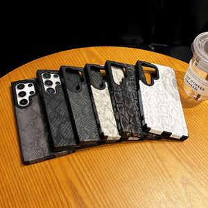 <strong>Python</strong> Snakeskin Pattern TPU Soft Bumper Magnetic Wireless Charging Phone Case for Samsung Galaxy S25 Ultra - Product Image 6
