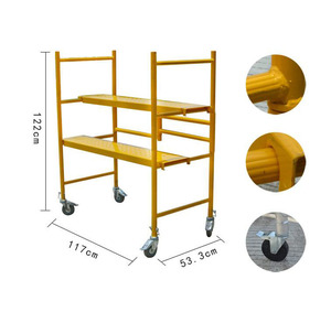 4 Feet Movable Portable <strong>Multi</strong> <strong>Function</strong> Mobile Mini Baker <strong>Scaffold</strong> - Product Image 1