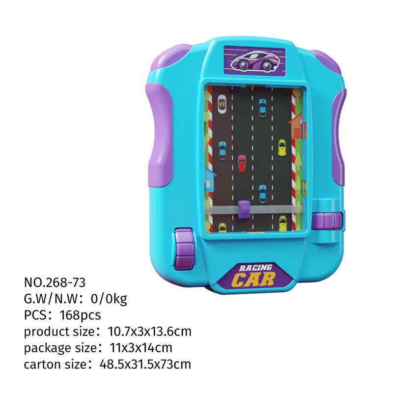 Máquina de juego de carreras 268-73 - Azul