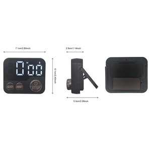 Vendita calda schermo LCD Timer positivo conto alla rovescia Timer da cucina Timer di cottura - Product Image 5