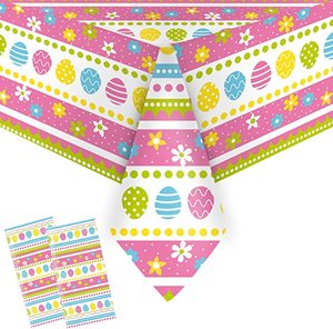 Đồng bằng dùng một lần LDPE không thấm nước hình chữ nhật Khăn Trải Bàn Hoa phục sinh bảng bìa cho tiệc cưới bên sử dụng nhà - Product Image 1