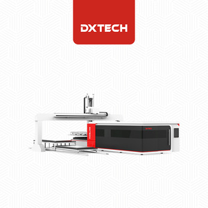 DXTECH macchina da taglio Laser a fibra completamente automatica per attrezzature espositive per lo scarico di tutte le coperture - Product Image 1