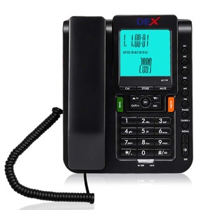 オフィス用DEX電話HOT製品コード付き電話OEMODM固定電話壁掛けカスタマイズ可能機能DTMF/FSK - Product Image 1