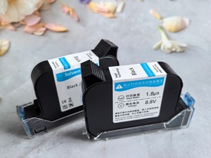 Cartucho de tinta TIJ de secado rápido Amark para impresora de código portátil, tinta solvente de 42mL - Product Image 6