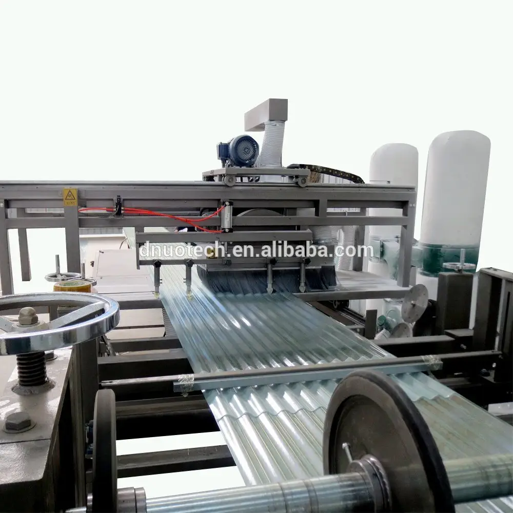 Transparent FRP Roofing Panel Making Machine For Building Roof Tile