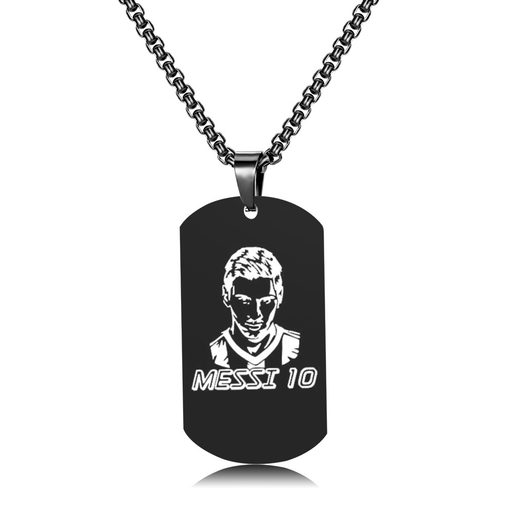 Collier noir Macys -1