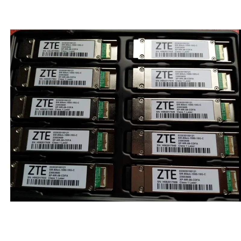 Original ZTE 033030100121 SM-80km-1550-10G-C ZTE XFP 10G 80KM para