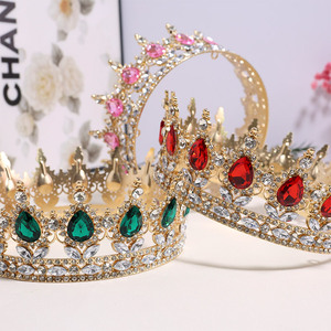 Torta rotonda corona barocca Topper con Tiara decorazioni forniture e Bouquet accessori - Product Image 2