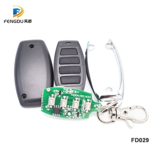 Rolling <strong>Code</strong> HCS301 Remote <strong>Controller</strong> 4 Buttons 433 mhz Remote Control for Gate - Product Image 2