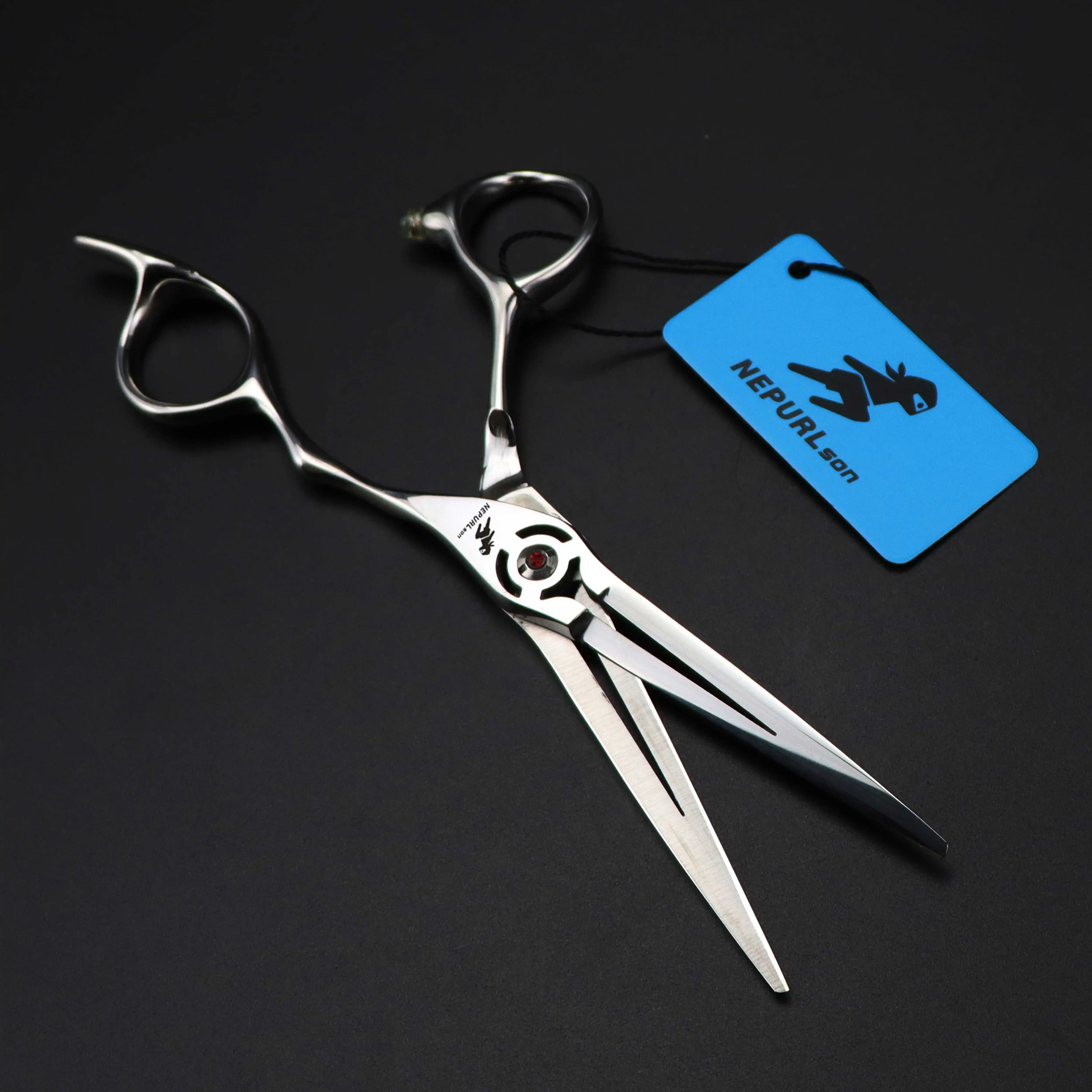 6.0 inch GMB-01 new fashion design Baby scissors beauty barber scissors flat scissors