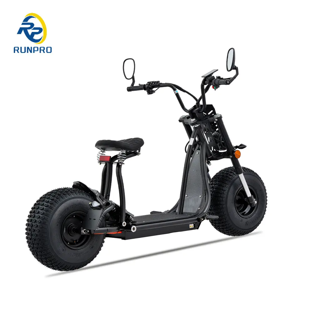 EEC Citycoco CC004 3000W Off Road Electric Scooter with Fat Tires 60V Lithium Battery