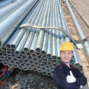 亜鉛メッキ足場ポール48.3mm鋼管<span class=keywords><strong>27mm</strong></span>足場管亜鉛メッキパイプ6メートル足場用亜鉛メッキ鋼管