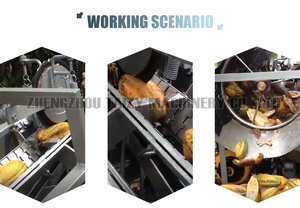 Máquina procesadora de corte de vainas de cacao verde Separador de vainas de cacao Máquina extractora de granos de cacao - Product Image 3