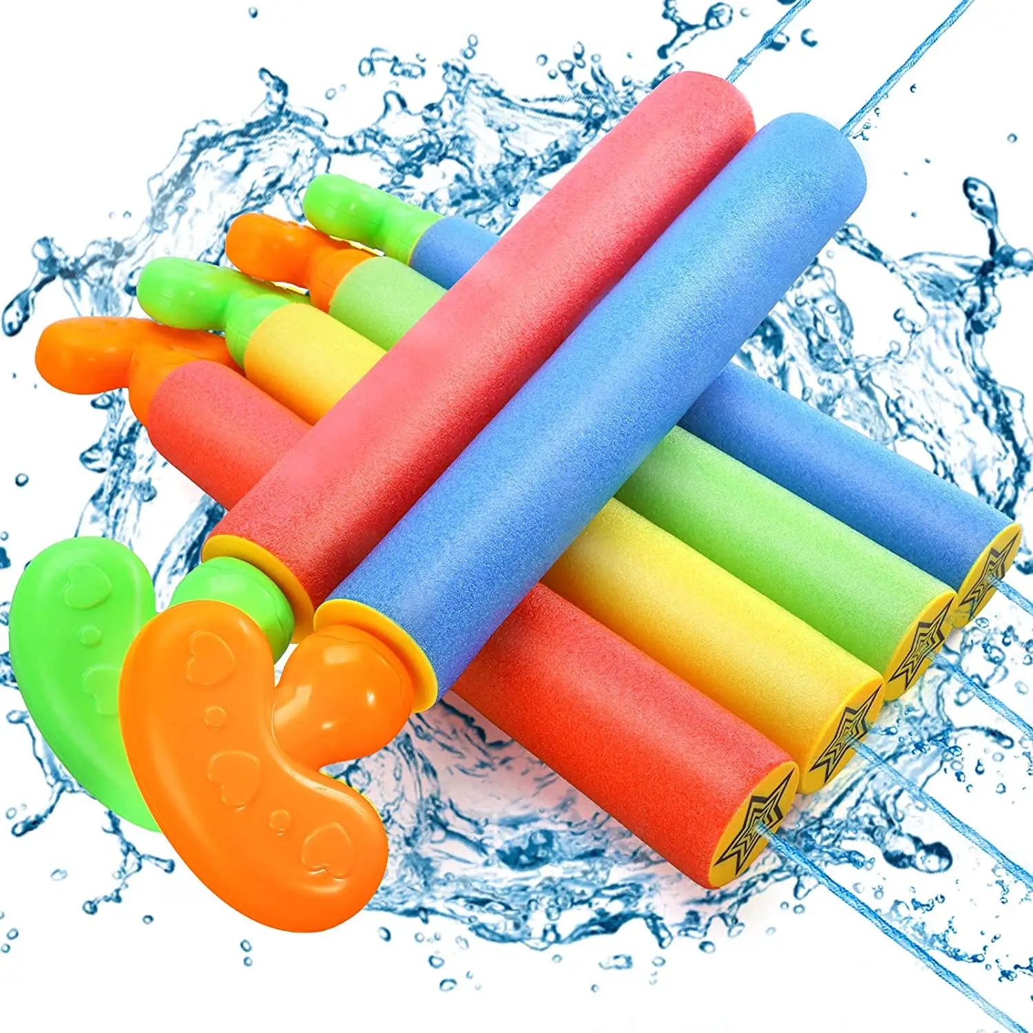 Piscina EVA Foam Water Gun Beach Sand Outdoor Water Fighting Play Toy for Kids