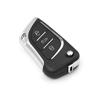 Yeni CG siyah LEX.US 3 düğmeli araba anahtarı A30 tarzı tel uzaktan frekans programlama co-py değişikliği ile C13-000014 modeli - Product Image 3