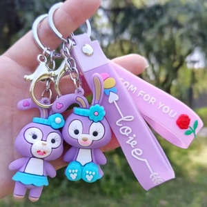 定制2d/3d标志橡胶钥匙扣聚氯乙烯钥匙扣硅胶钥匙扣促销礼品 - Product Image 4