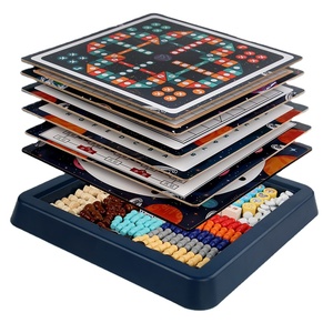 <span class=keywords><strong>9</strong></span> in1チェスボックスゲーム多機能ゲームボードチェスセット教育玩具