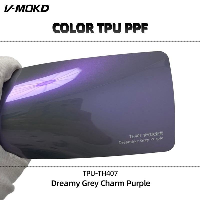 TPU-Dreamy Grey Charm Purple