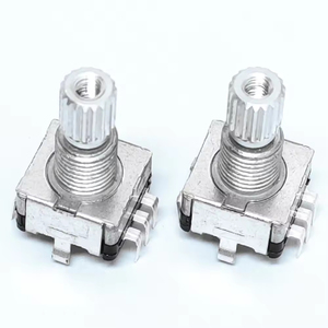 Samplemicroロータリーエンコーダ5V 20パルス20位置決め垂直回転エンコーダ押しボタン付き - Product Image 3