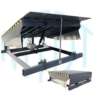 Plataforma de carga y descarga nivelador de muelle de patio puente de embarque fijo hidráulico eléctrico - Product Image 1